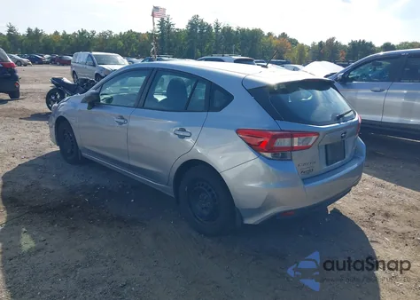2019 Subaru Impreza 2.0I z USA, uszkodzony, nr VIN 4S3GTAA68K3724955
